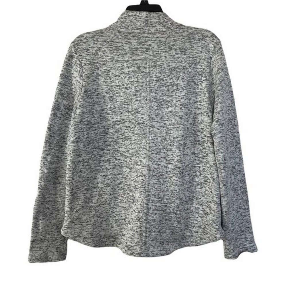 Kyodan Gray Marl Snap Pullover - image 2